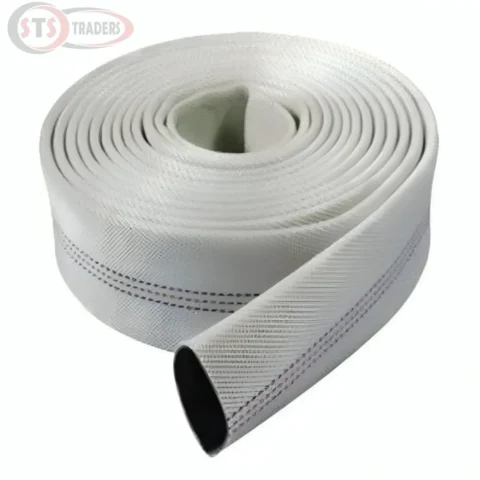 PVC 1.5 Inch Canvas White Hose Pipe
