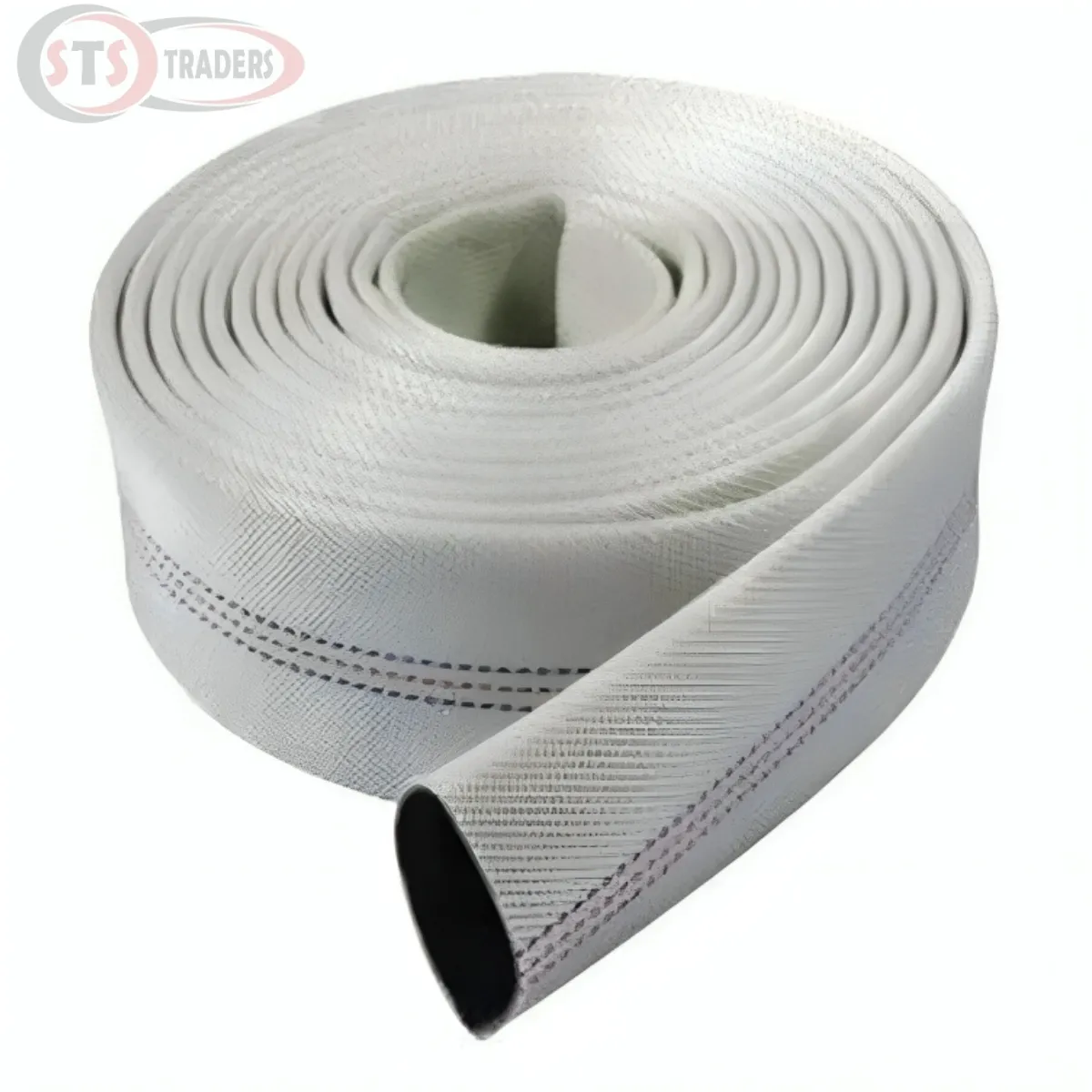 PVC 1.5 Inch Canvas White Hose Pipe
