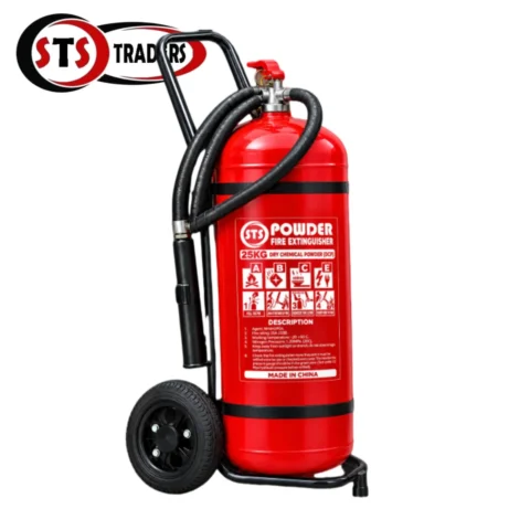 25KG DCP Fire Extinguisher Trolley