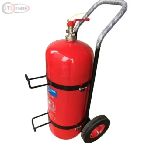 Fire Extinguisher CO₂ 50kg Trolley Wheeled - STS Traders