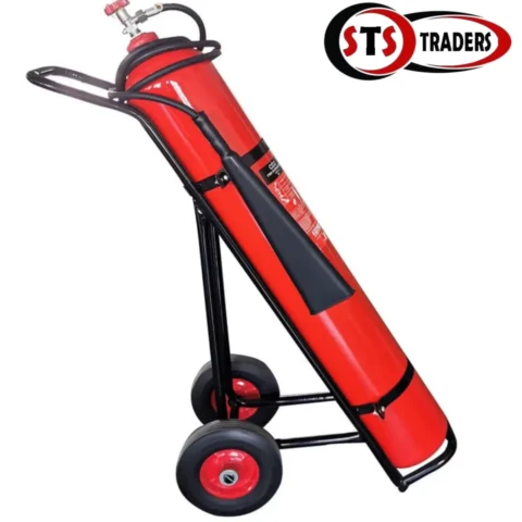 CO₂ 25kg Fire Extinguisher Trolley Wheeled - STS Traders