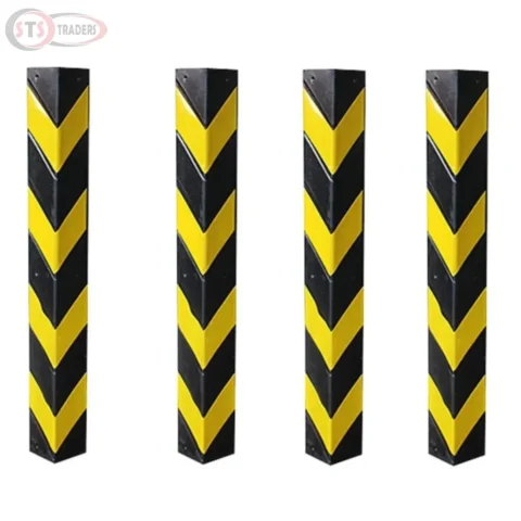 Reflective L Shape Rubber Corner Guard From STS Traders