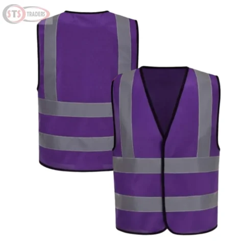 Reflective Safety Jacket - Purple
