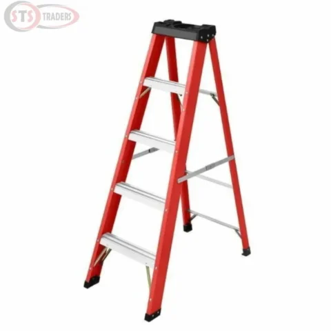 Fiberglass A Type Single Side Step Folding Ladder