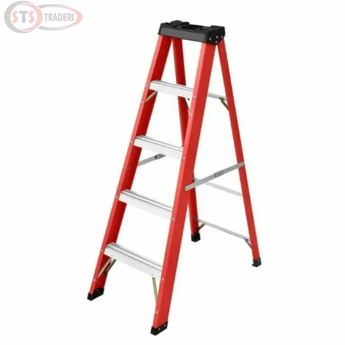 Fiberglass A Type Single Side Step Folding Ladder