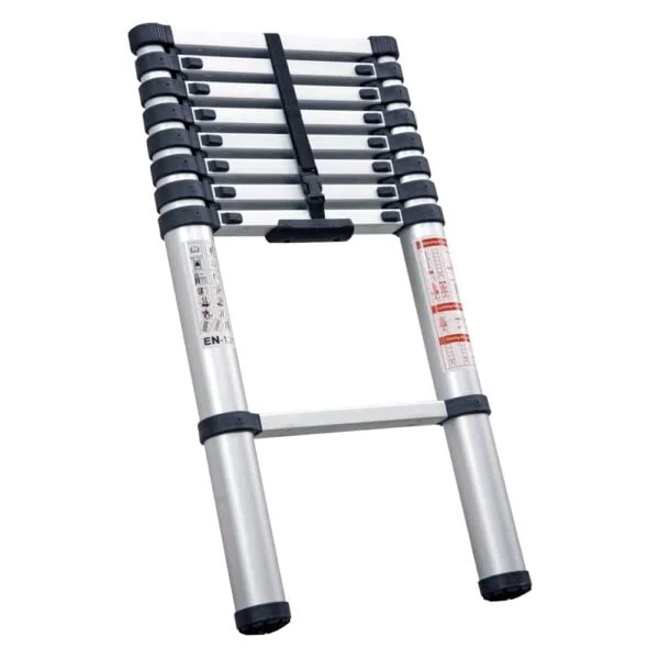Aluminum Straight Telescopic Extension Ladder - Image 2