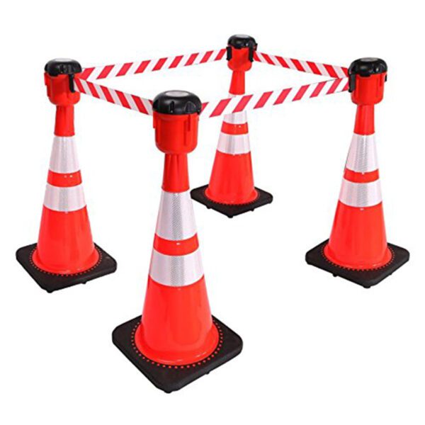 Retractable Traffic Cone Barrier Belt - Image 2
