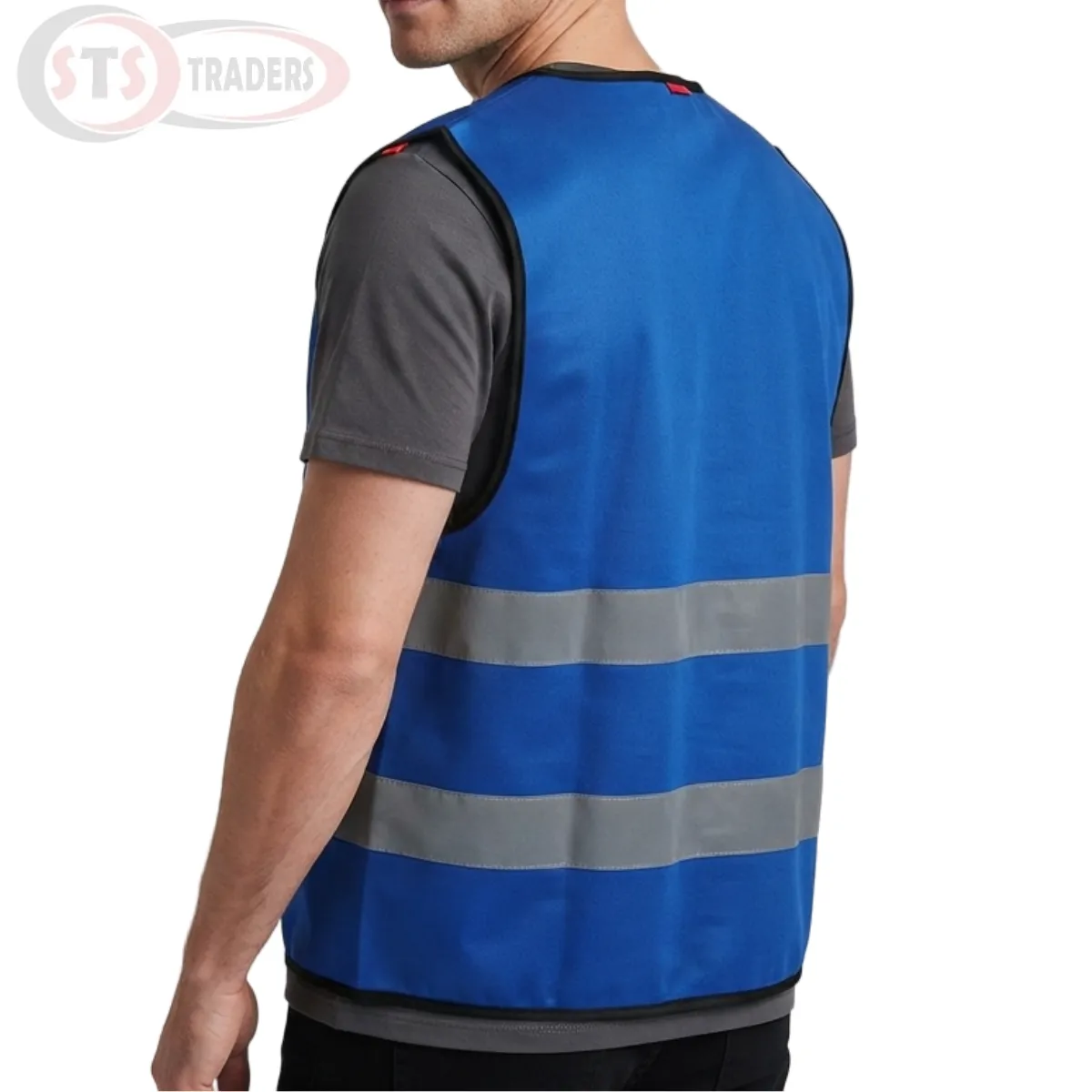 120 GSM Reflective Blue Safety Vest