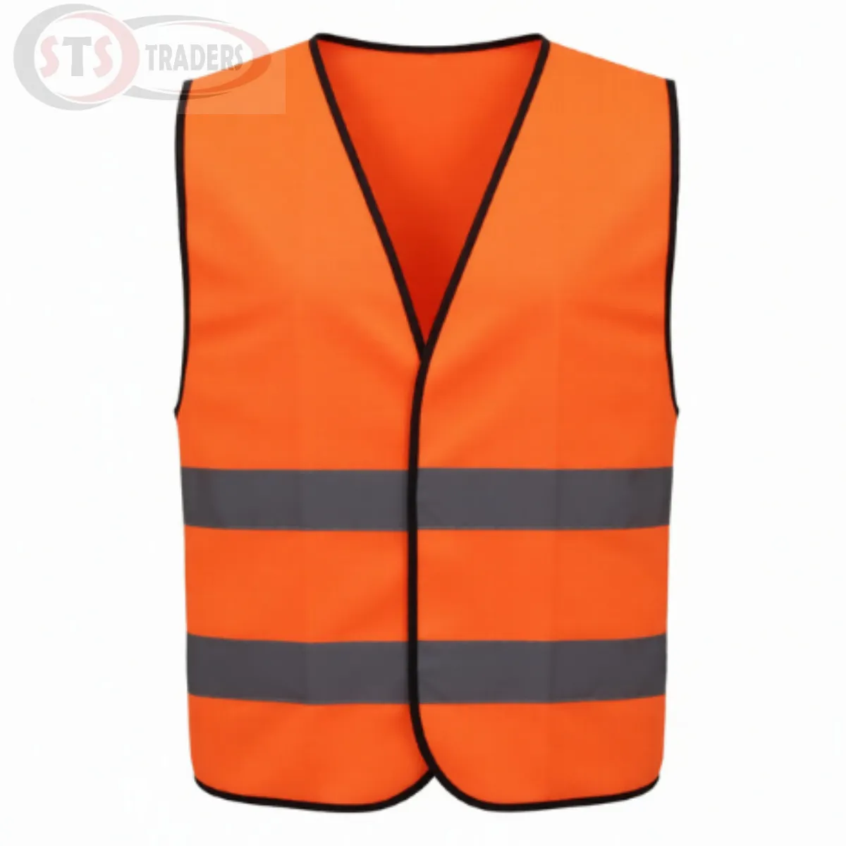 120 GSM Polyester Reflective Orange Safety Vest