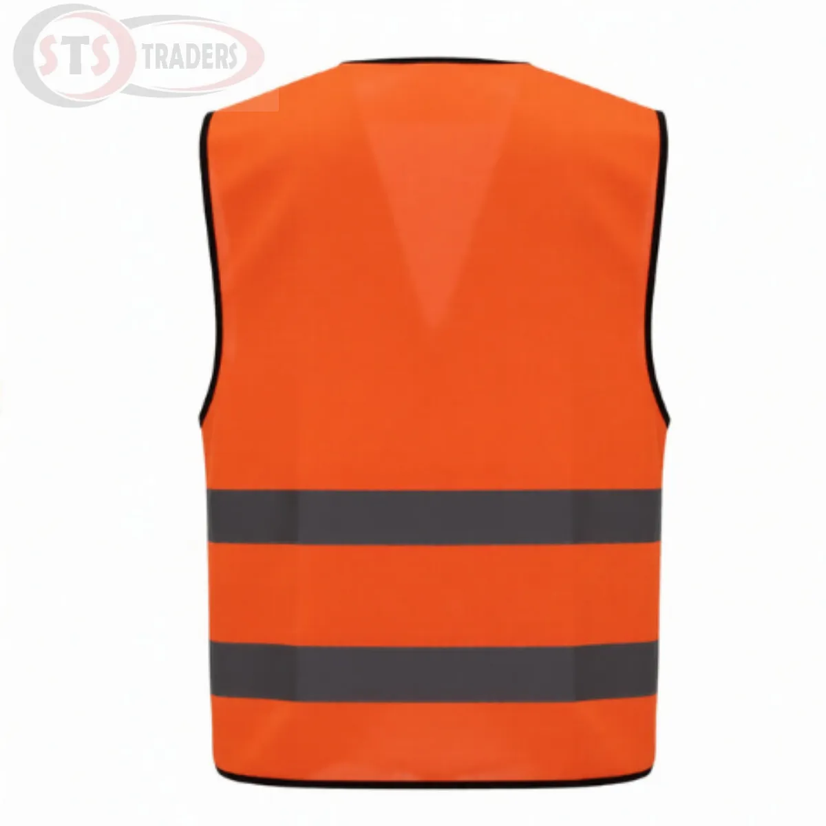 120 GSM Polyester Reflective Orange Safety Vest For Sale
