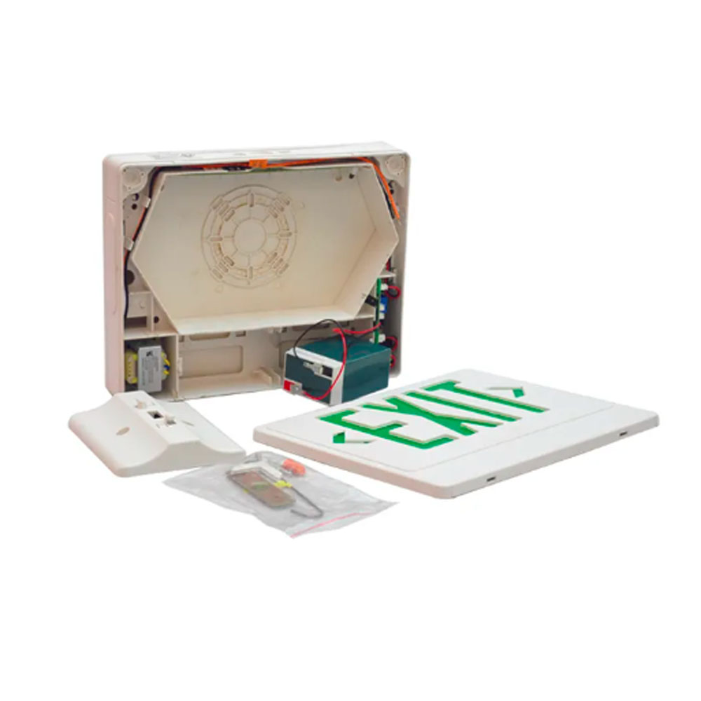 Emergency UL Listed Exit Sign Light With Rechargeable Battery Or Cell BackUp - Image 4
