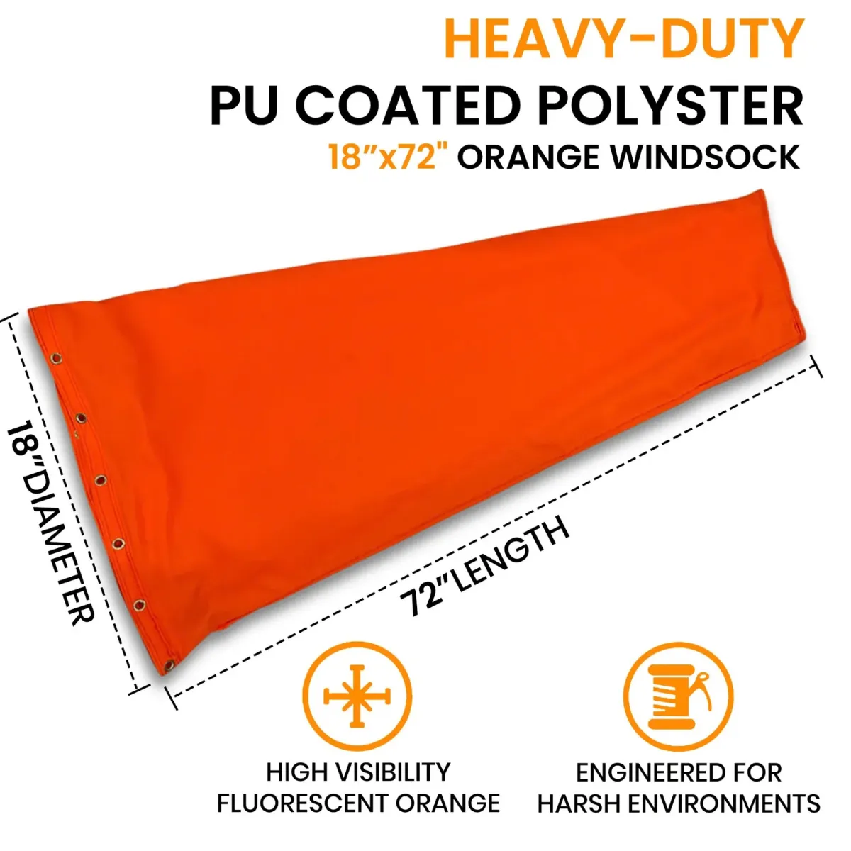 Orange Windsock