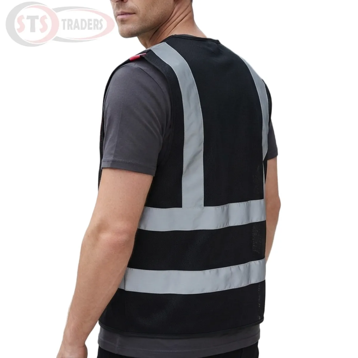Safety Vest In Black
