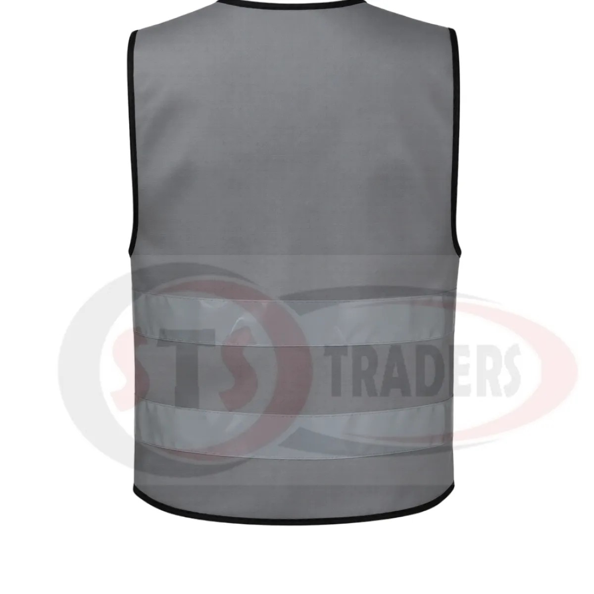 120 GSM Polyester Reflective Grey Safety Vest