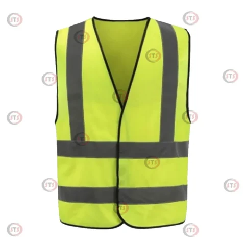 120 GSM Polyester Reflective Yellow Safety Vest