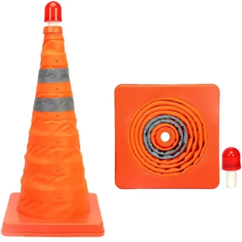Collapsible Orange Traffic Safety Cone