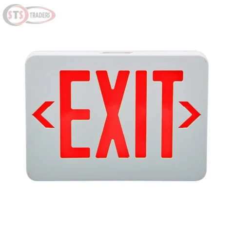 Universal LED Exit Sign In Red