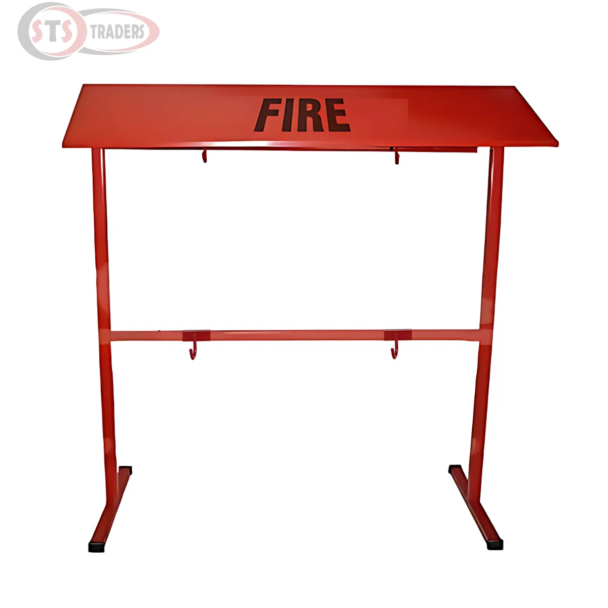 Industrial Fire Bucket With 4 Bucket & Stand - Image 2