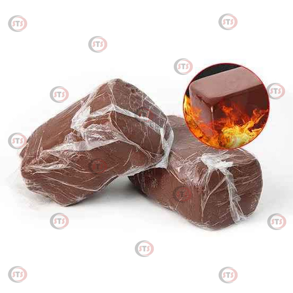 High Temperature Resistant Fire Cement Flame Resistant Organic Fireproof Mud