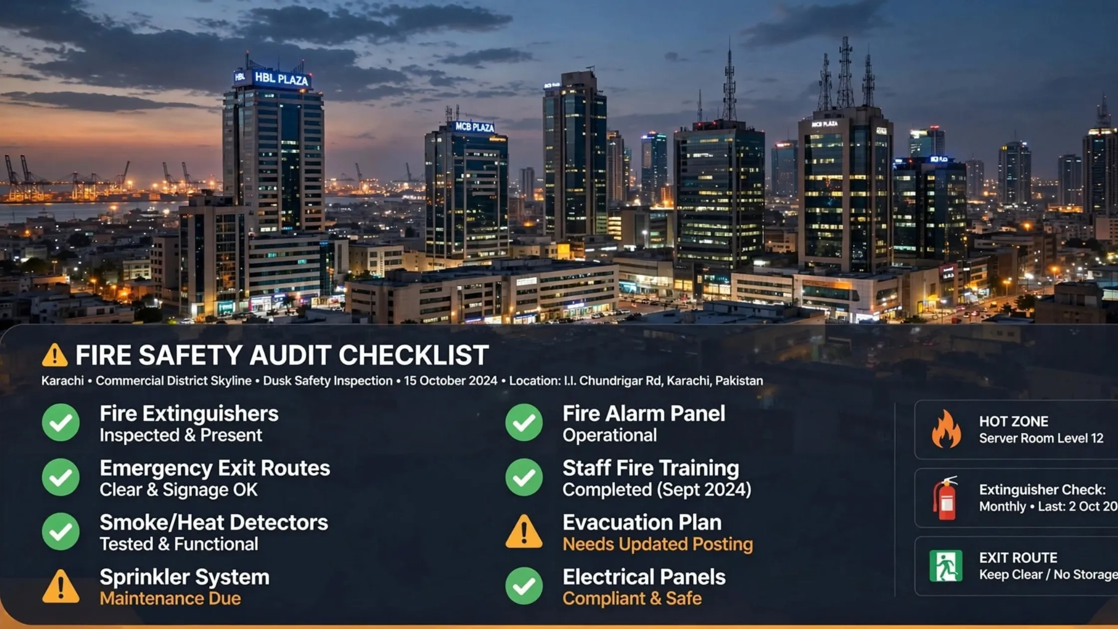 162 Karachi Buildings Non-Compliant Fire Safety Audit 2026 Report Guide